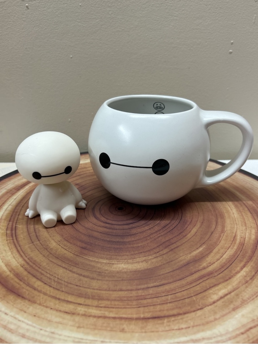 Disney Parks Baymax Big Hero 6 20 oz Ceramic Mug Bobblehead Figure White Cup